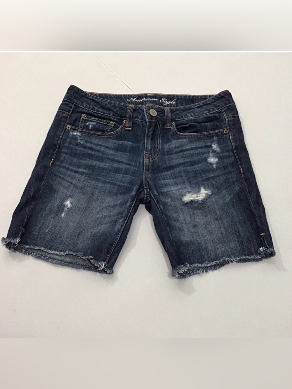 American Eagle Distressed Denim Shorts